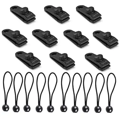 Planenclips YUDINGXI 10 Sets Tarp Clip Zelte Clip Zeltplanen