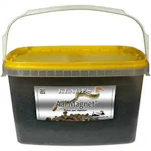 Aal-Lockstoff Klages Aal Magnet 5mm Pellets 4 kg Eimer