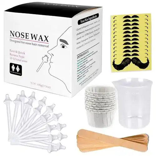 Nasenwachs Milukon Nasenhaar Wachs Nose Wax Kit