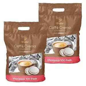Kaffeepads Tchibo Caffè Crema Kaffee-Pads, 200 Stück (2×100)
