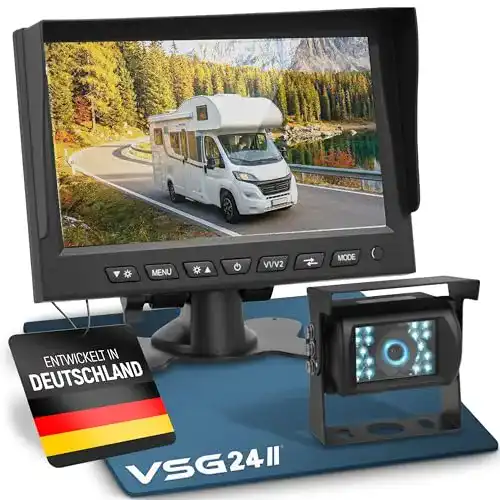Die beste Rückfahrkamera VSG 24 24100 – 7“ 2026 Test Bestseller Rückfahrkamera VSG 24 24100 – 7“