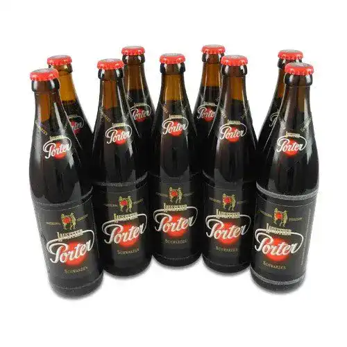 Schwarzbier Bergquell-Brauerei Löbau Lausitzer Porter Schwarzes