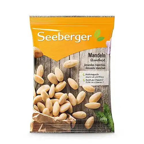 Mandeln blanchiert Seeberger, 3 x 200 g Beutel