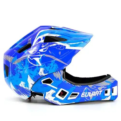 Integralhelm Kinder EULANT Aktualisierter Fullface-Helm für Kinder