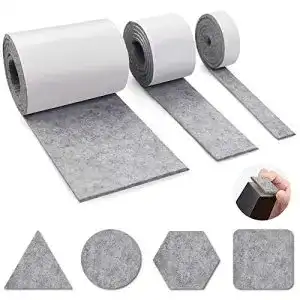 Filzmatte Auckpure Filzgleiter Selbstklebend, 3 Rollen