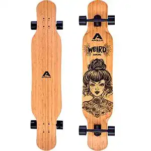 Longboard Dancer Apollo Dancer Longboard Weird, 46 x 9,5 Zoll, ABEC 9