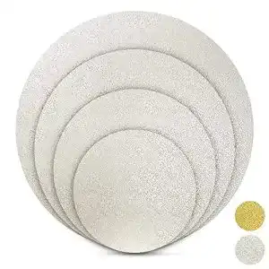 Tortenplatte BACKHERZ Premium Tortenunterlage rund, 4er Set