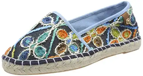 Espadrilles Tamaris Damen 24650 Slipper, Mehrfarbig, 37 EU