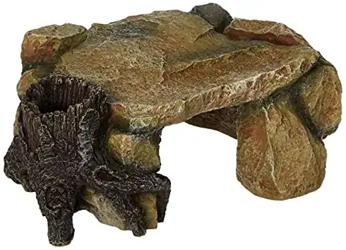 Welshöhle TRIXIE 8847 Felsplateau mit Baumstamm, 25 cm