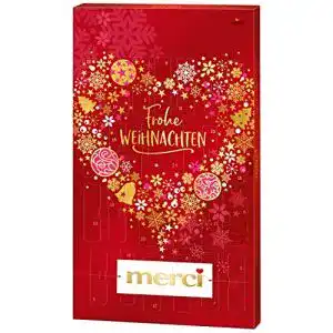 Adventskalender Schokolade merci Finest Selection, 255g