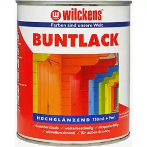 Kunstharzlack Wilckens Buntlack hochglänzend RAL 9001