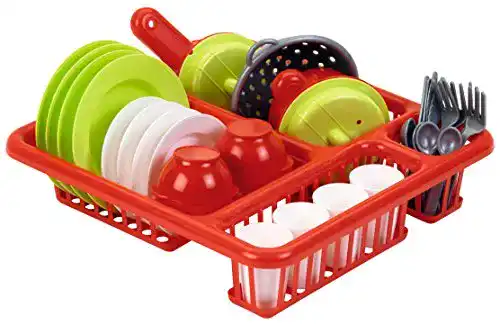 Puppengeschirr Ecoiffier 8/000608 Geschirr Garnitur