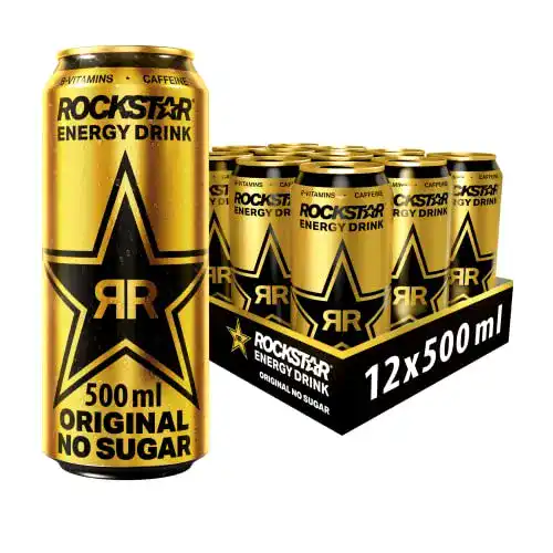 Energy-Drink(s)-ohne-Zucker Rockstar Energy Drink Original Zero