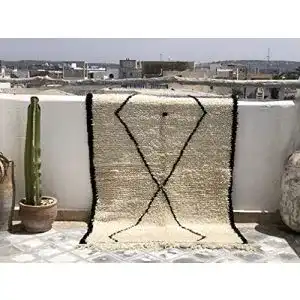 Berber-Teppich Alsino SoloBonito Beni Ourian 130 x 210