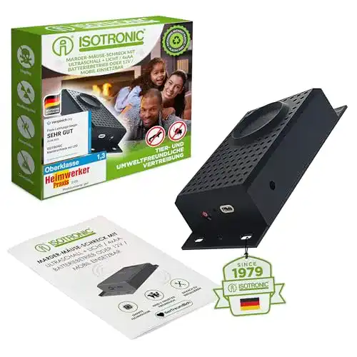 Isotronic-Marderschreck ISOTRONIC Marderschreck Blitz mit Licht/LED