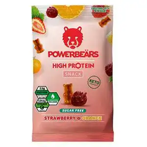 Zuckerfreie Gummibärchen Wir sind natür Powerbeärs, 8x50g