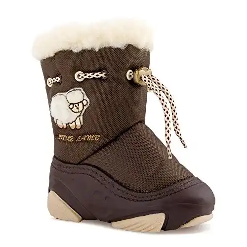 Winterstiefel Kleinkinder demar. mit Wolle gefüttert Little Lamb