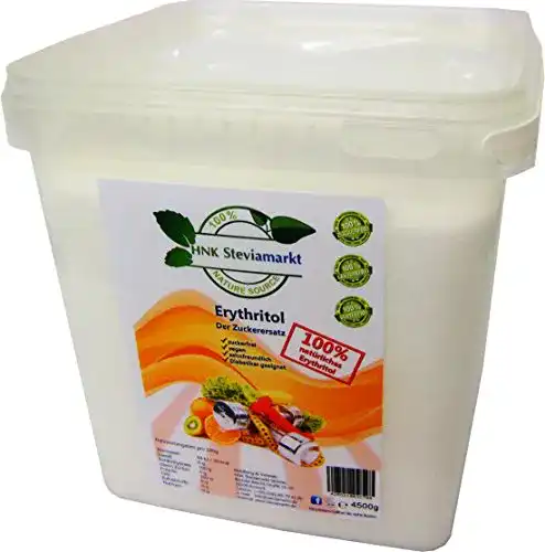 Erythrit HNK Steviamarkt – Zuckerersatz Low Carb BOX 4,5 kg