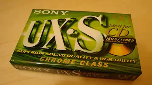 Audio-Kassetten Sony – Audio Cassette, Chrome Super, 90 Minuten