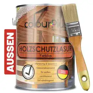 Holzschutzgel colourPlus Farbe und mehr colourPlus®2,5L farblos