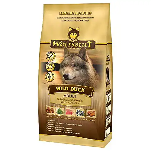Die beste Getreidefreies Hundefutter Wolfsblut - Wild Duck Adult 15 kg Ente 2026 Test Bestseller Getreidefreies Hundefutter Wolfsblut – Wild Duck Adult 15 kg Ente