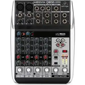 Behringer-Mischpult Behringer Q802USB Xenyx Premium 8-Kanal