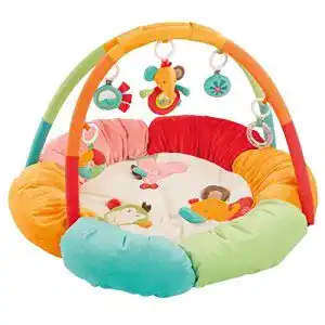 Krabbeldecke mit Spielbogen Fehn 074611 3-D-Activity-Nest