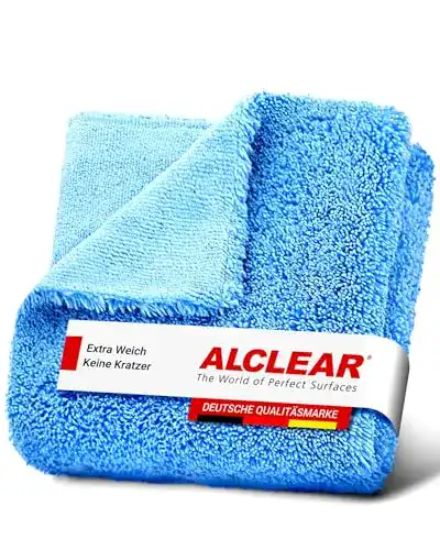 Mikrofasertuch ALCLEAR Microfaser Auto Poliertuch 2-Seiten