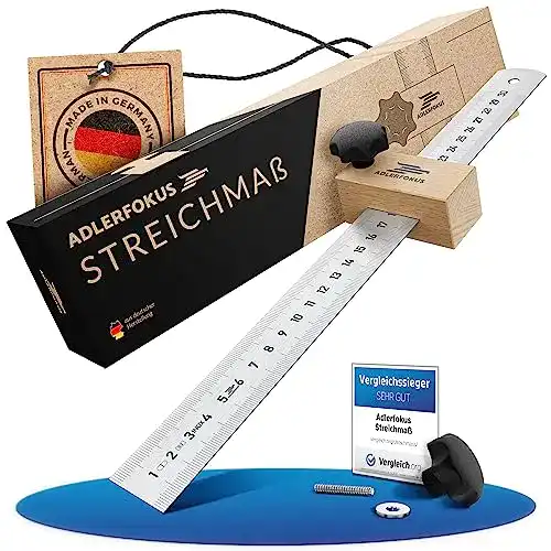 Streichmaß Adlerfokus ¨ Streichma§ [EG-1] Anschlag Buchenholz