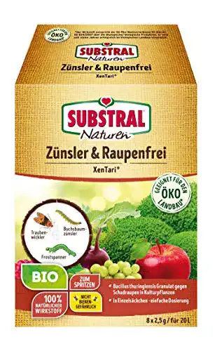 Buchsbaumzünsler-Spritzmittel Substral Naturen Bio, 8×2,5g