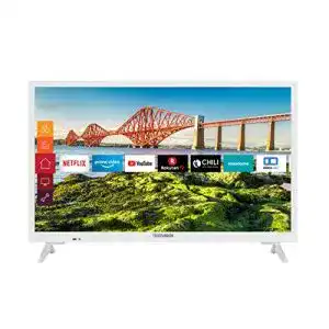 Fernseher weiß TELEFUNKEN XH24J501V-W 24 Zoll Smart TV