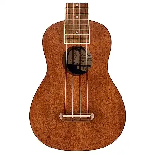 Fender-Ukulele Fender Seaside Soprano Ukulele-Pack