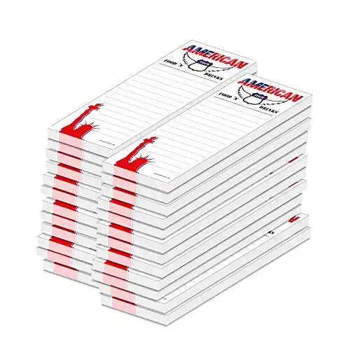 Kellnerblock PRICARO “Amerikanisch”, 24 Stück