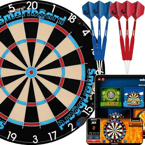 Unicorn-Dartscheibe Unicorn Herren Smartboard Bristle