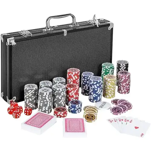 Pokerkoffer Maxstore Ultimate Black Edition Pokerset