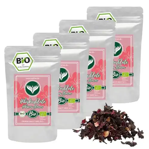 Hibiskustee Azafran BIO Hibiskusblüten, Hibiskus ganz, 1kg