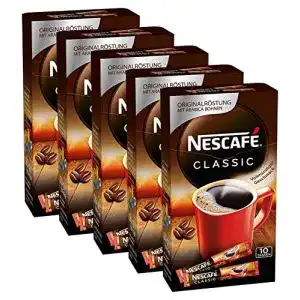 Löslicher Kaffee NESCAFÉ Classic Sticks, 5er Pack (á 10 x 2g)