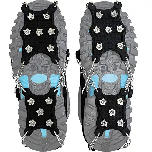 Schuhspikes Songwin Steigeisen mit 12 Noppen