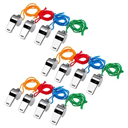 Die beste Trillerpfeife Schramm ® 12 Stück Metall Triller Pfeife 2026 Test Bestseller Trillerpfeife Schramm ® 12 Stück Metall Triller Pfeife