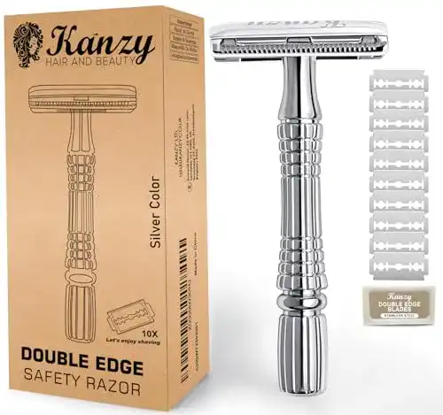 Die beste Rasierhobel KANZY HAIR AND BEAUTY Kanzy, Edelstahl, Reise Etui 2026 Test Bestseller Rasierhobel KANZY HAIR AND BEAUTY Kanzy, Edelstahl, Reise Etui