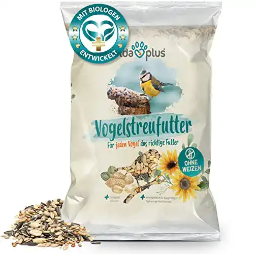 Vogelfutter Ida Plus, Vogelstreufutter ohne Weizen, 1500 g