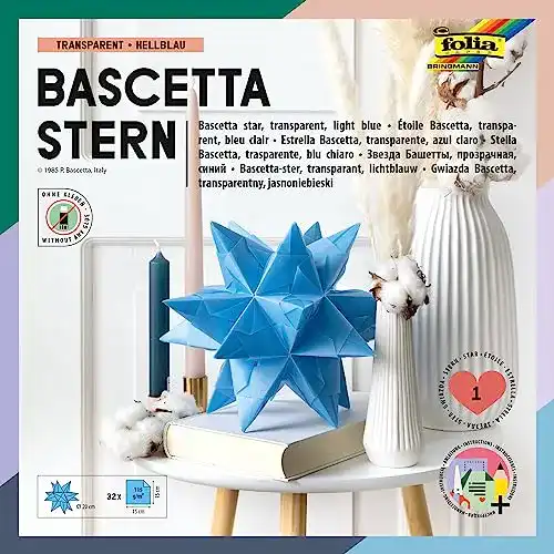 Bascetta-Stern folia 830/1515 – Bastelset Bascetta Stern, Transparent