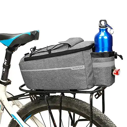 Fahrradkoffer Lixada Fahrrad Gepäckträgertasche, Fahrrad Sitz