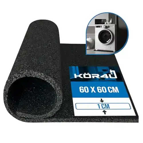 Antivibrationsmatte kör4u ® Premium 60x60x1 cm, zuschneidbar