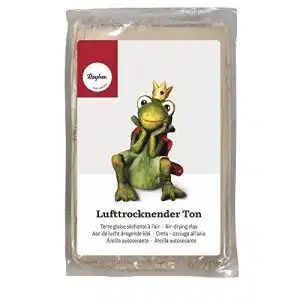 Modelliermasse Rayher Lufttrocknender Ton, weiß, 500 g