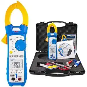 Stromzange PeakTech 1670 – True RMS mit 4.0 Bluetooth & App