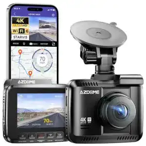 Dashcam 4K AZDOME 4K WiFi Dashcam