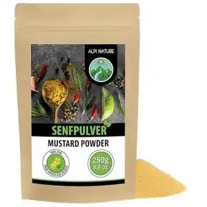 Senfmehl Alpi Nature Senfpulver (250g), 100% naturrein