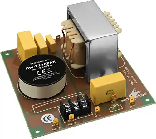 Frequenzweiche MONACOR DN-1218PAX 2-Wege- 8 ohm, 600 W