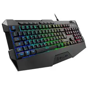 Beleuchtete Tastatur Sharkoon Skiller SGK4 Gaming Keyboard RGB
